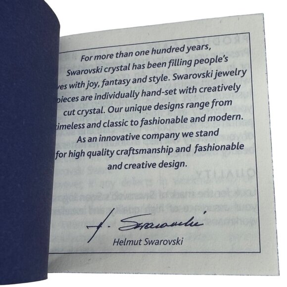 Swarovski Infinity Rhodium-plated Ring Crystals Size 8.5 w/ Certificate NIB - Picture 8 of 9